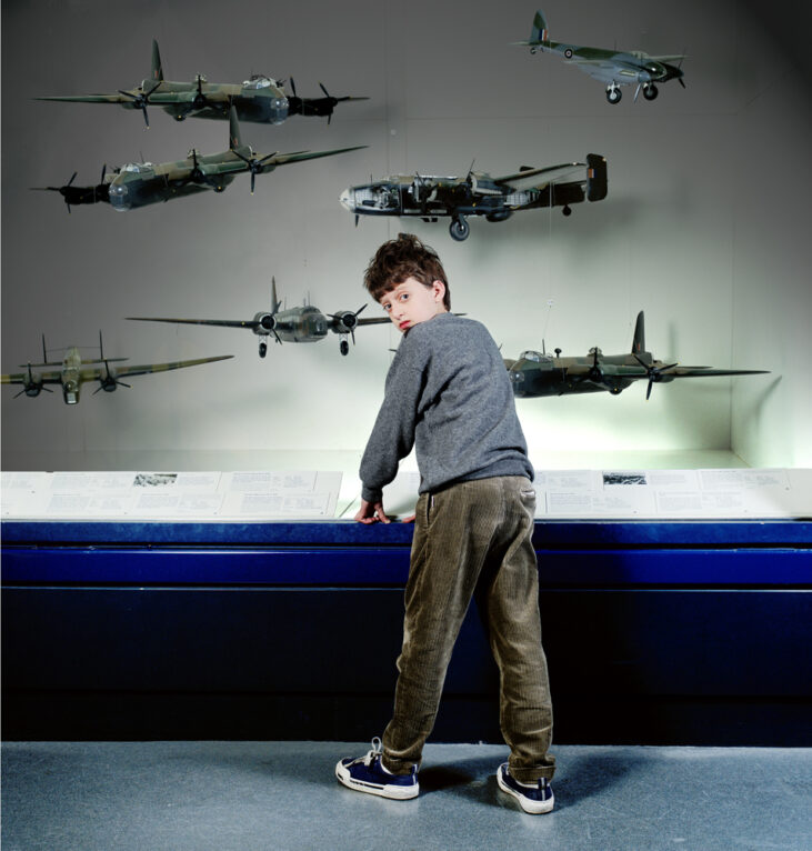 Boy with Fighter Planes, the Science Museum, London